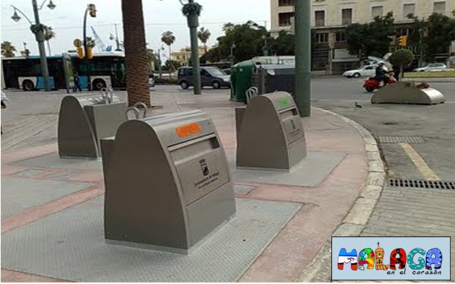Propuesta de bidones soterrados con forma de barricas de vino de Málaga